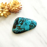 Large Ocean Blue Freeform Yungai Turquoise Background