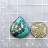 Large Ocean Blue Teardrop Ithaca Peak Turquoise Dimensions