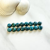 Small Ocean Blue Round Ithaca Peak Turquoise, Set of 16 Background