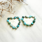 Small Mixed Mixed Mixed Turquoise, Set of 25 Background
