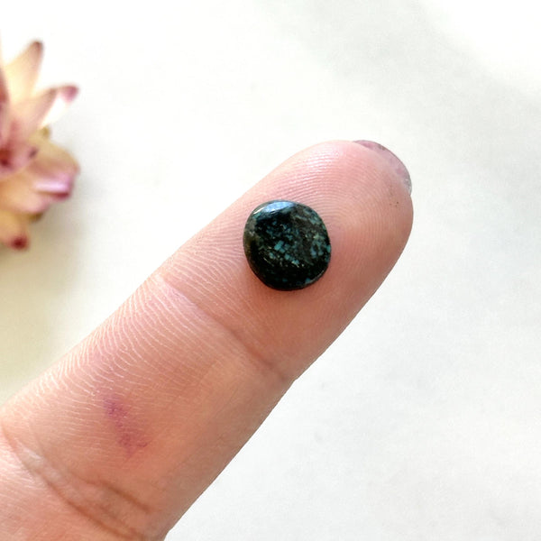 Cabochon Turquoise Blue Moon Unique Tonopah Nevada Forme Cerf-volant 14,35 Ctw
