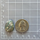 Medium Mint Green Oval Royston Turquoise Dimensions