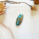 Large Ocean Blue Surfboard Ithaca Peak Turquoise Background