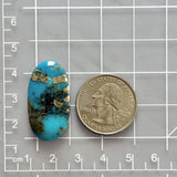 Large Ocean Blue Oval Ithaca Peak Turquoise Dimensions