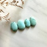 Medium Sky Blue Mixed Sand Hill Turquoise, Set of 4 Background