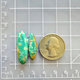 Medium Sea Green Surfboard Royston Turquoise, Set of 2 Dimensions