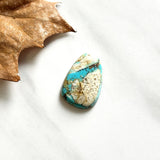 Large Sky Blue Freeform Royston Turquoise Background