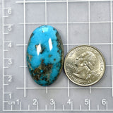 Large Ocean Blue Oval Ithaca Peak Turquoise Dimensions