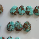 Sea Green Fox Turquoise Top Drilled Briolette