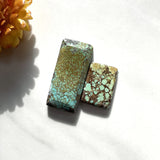 Large Mixed Bar Treasure Mountain Turquoise, Set of 2 Background