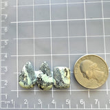 Small Purple Mixed Crescent Lake Variscite, Set of 3 Dimensions