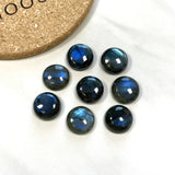 13x13mm Round Labradorite, Set of 2