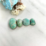 Small Mint Green Freeform Carico Lake Turquoise, Set of 4 Background