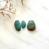 Medium Sea Green Mixed Lone Mountain Turquoise, Set of 3 Background