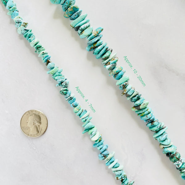 Yungai Turquoise Chip Beads