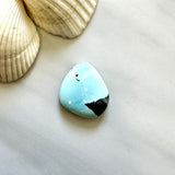 Large Sky Blue Freeform Blue Moon Turquoise Background