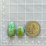 Medium Mint Green Mixed Lone Mountain Turquoise, Set of 2 Dimensions