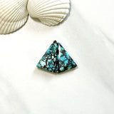 Large Ocean Blue Triangle Yungai Turquoise, Set of 2 Background