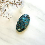 Large Ocean Blue Surfboard Ithaca Peak Turquoise Background