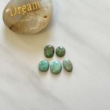 Small Mixed Freeform Kingman Turquoise, Set of 5 Background