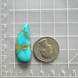 Large Sky Blue Freeform Ithaca Peak Turquoise Dimensions