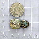 Medium Mixed Mixed Carico Lake Turquoise, Set of 2 Dimensions