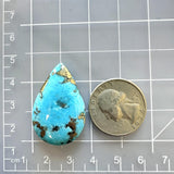 Large Sky Blue Teardrop Ithaca Peak Turquoise Dimensions