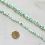 Mixed Lone Mountain Turquoise Nugget Beads