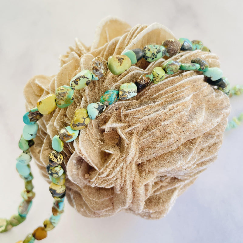 Treasure Mountain Turquoise Nugget Beads