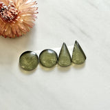 Small Swamp Green Mixed Rosarita, Set of 4 Background