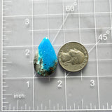 Large Sky Blue Teardrop Ithaca Peak Turquoise Dimensions