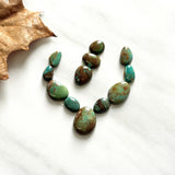 Small Mixed Mixed Tyrone Turquoise, Set of 12 Background