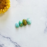 Small Mixed Mixed Royston Turquoise, Set of 4 Background