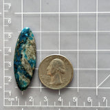 Large Ocean Blue Surfboard Ithaca Peak Turquoise Dimensions