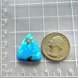 Large Sky Blue Triangle Ithaca Peak Turquoise Dimensions