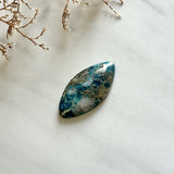 Large Ocean Blue Freeform Ithaca Peak Turquoise Background