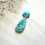 Large Sky Blue Mixed Yungai Turquoise, Set of 2 Background