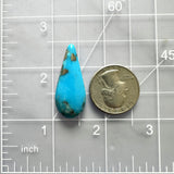 Large Sky Blue Teardrop Ithaca Peak Turquoise Dimensions