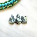 Small Purple Mixed Crescent Lake Variscite, Set of 3 Background