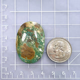 Large Sea Green Oval Crescent Lake Variscite Dimensions