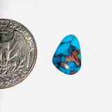Small Sky Blue Teardrop Bisbee Turquoise Dimensions