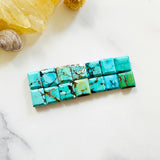 Small Mixed Bar Mixed Turquoise, Set of 14 Background
