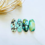 Large Mixed Surfboard Treasure Mountain Turquoise, Set of 4 Background