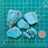 Ocean Blue Rough Natural Yungai Turquoise Slabs Extra