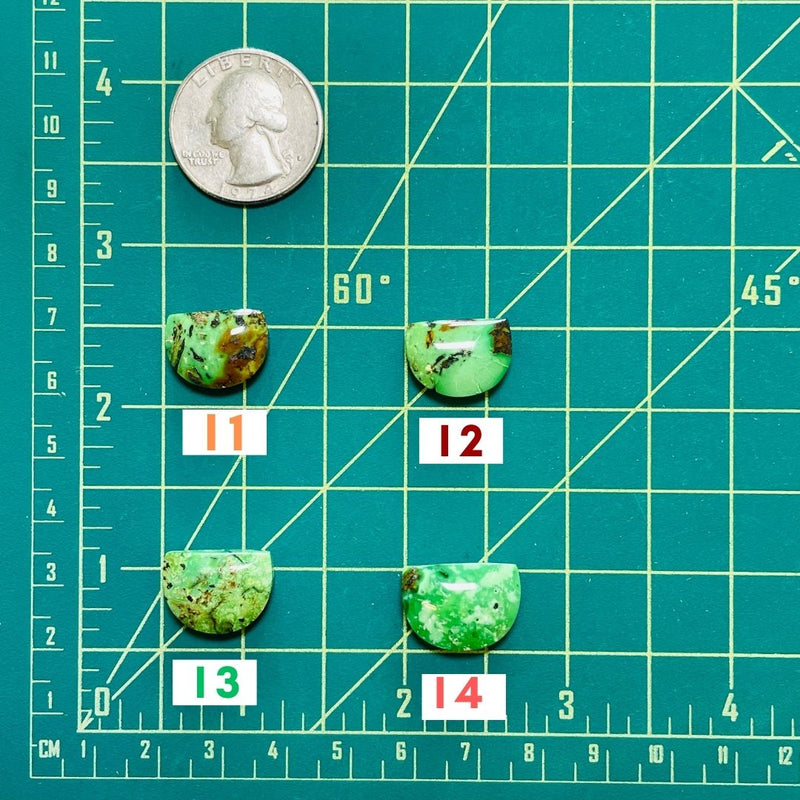 2. Medium Half Moon Green Yungai - 091923