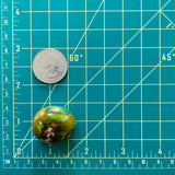 Large Sea Green Oval Treasure Mountain Beads Dimensions