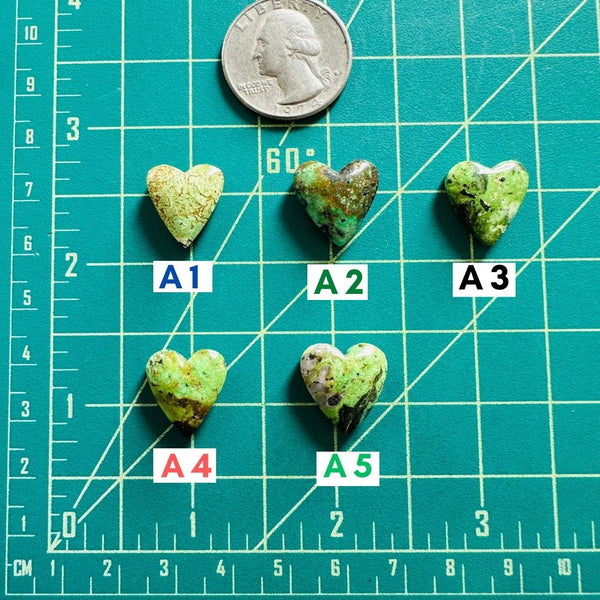 5. Medium Heart Green Yungai - 012624