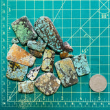Mixed Rough Natural Mixed Turquoise Slabs Extra