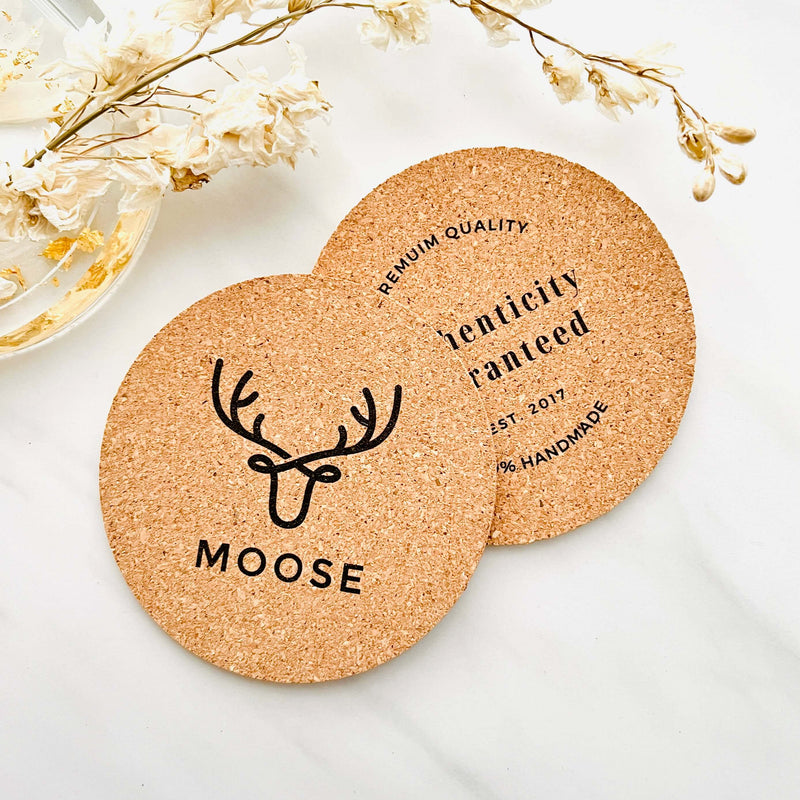Moose Brand Eco Coasters Set of 2 Background