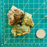 Pale Brown Rough Natural Royston Turquoise Chunks Extra
